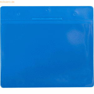 Tarifold Pro Kennzeichnungshülle A5 quer blau magnetisch PVC VE=10 Stü