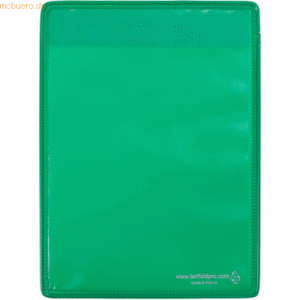Tarifold Pro Kennzeichnungshülle A5 grün magnetisch PVC mit Haltedraht