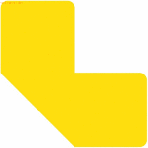 Tarifold Pro Fußbodensymbol 'L' 10x10cm gelb