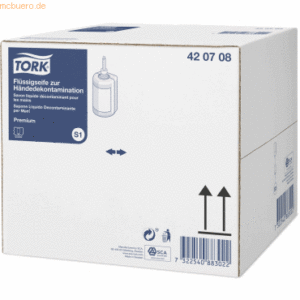 Tork Flüssigseife Premium zur Händedekontamination für S1-System 6 Fla