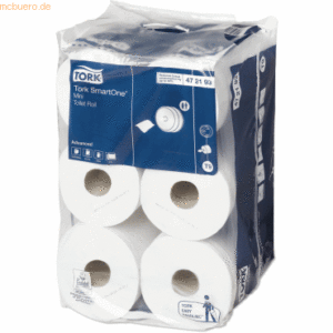 Tork Toilettenpapier Advanced SmartOne T9 2-lagig 13