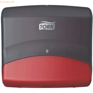 Tork Einzeltuchspender Performance (W2-System) schwarz/rot