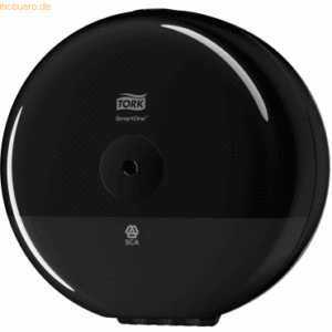 Tork Toilettenpapierspender SmartOne Mini T9 Kunststoff schwarz