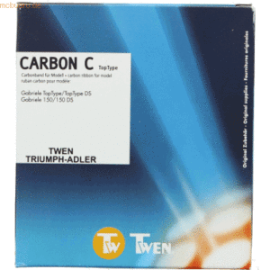 Twen Farbband Gabi 150/DS Carbon schwarz