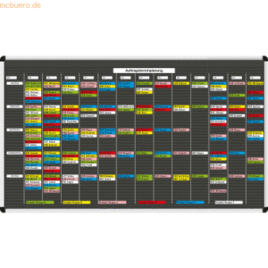 Ultradex Terminplanungs-Set Planrecord-Stecktafel für 8 Aufträge pro T