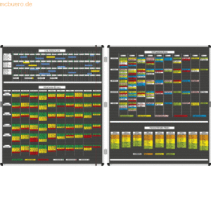 Ultradex Doppeltafel Planrecord mit Leitlinien 2x BxH 620x770mm 2x61 S