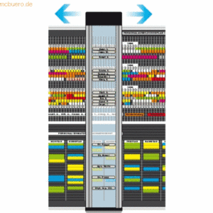 Ultradex Leittafel für Planrecord B135mm Acrylglas