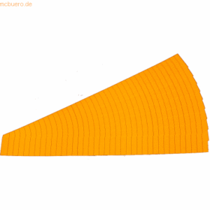 Ultradex Markierungsstreifen 8mm B300xH32mm VE=10 Stück orange