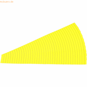 Ultradex Markierungsstreifen 8mm B300xH32mm VE=10 Stück zitrone