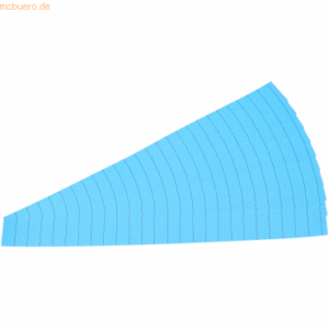 Ultradex Markierungsstreifen 12mm B300xH32mm VE=10 Stück blau