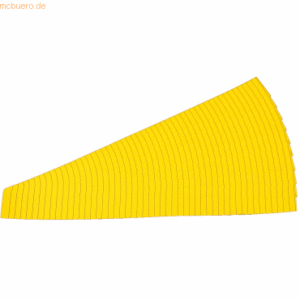 Ultradex Markierungsstreifen 6mm B300xH32mm VE=10 Stück gelb