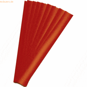 Ultradex Kunststoffbänder nicht transparent B300xH32mm VE=10 Stück rot