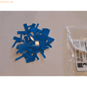 Ultradex Signale T-Form nicht transparent B24xH32mm VE=50 Stück blau