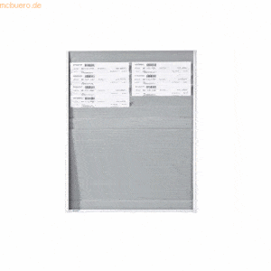 Ultradex Kartentafel für Formulare A4 hoch BxHxT 465x1140x49mm Sichtra