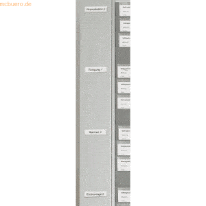 Ultradex Etikettenträger selbstklebend B450xH15mm transparent