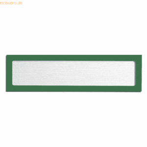 Ultradex Infotasche magnetisch für Überschriften A4quer/A3hoch grün VE