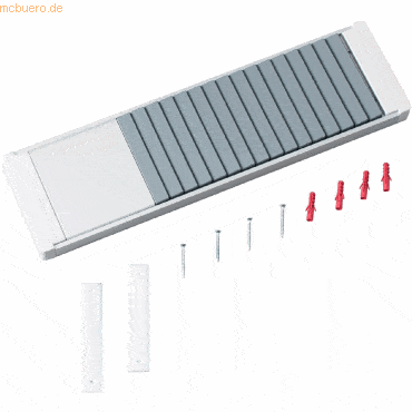 Ultradex T-Kartentafel flexible Version BxH 114x510mm breit
