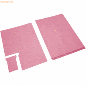 Ultradex T-Karten Schmalformat für Drucker rosa VE=180 Stück