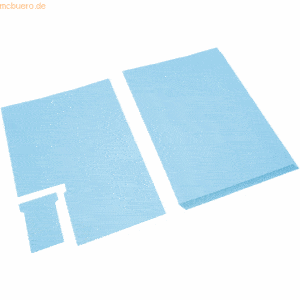 Ultradex T-Karten Schmalformat für Drucker blau VE=180 Stück
