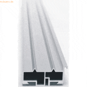 Ultradex Wandprofile für Schiebetafel BxT 2000x86mm ohne Rückwand