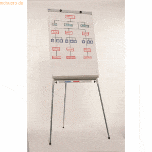 Ultradex Flipchart Trainer 100x70cm grau