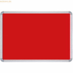 Ultradex Stellwandtafel beidseitig Filz B1400xH600xT22mm rot