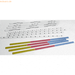 Ultradex Kalender-/Dateumstreifen 5 Tage-Woche Tagesspalte 5mm 2021