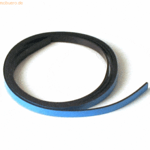 Ultradex Magnetisches Band 1000x5mmx1mm hellblau