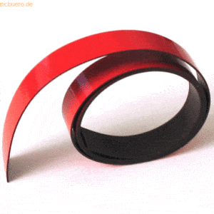 Ultradex Magnetisches Band 1000x19x1mm rot