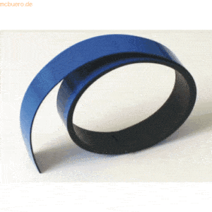 Ultradex Magnetisches Band 1000x19x1mm dunkelblau