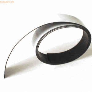 Ultradex Magnetisches Band 1000x19x1mm weiß