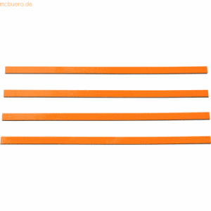 Ultradex Magnetisches Band 250x9x2mm VE=4 Stück orange