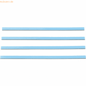 Ultradex Magnetisches Band 250x9x2mm VE=4 Stück hellblau