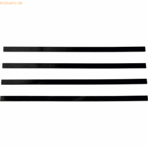 Ultradex Magnetisches Band 250x9x2mm VE=4 Stück schwarz