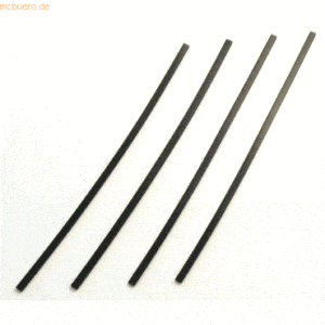 Ultradex Magnetische Abschnitte 40x9x2mm VE=18 Stück schwarz