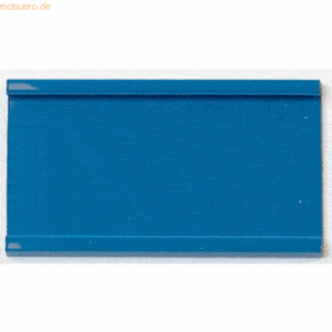 Ultradex Einsteckschiene magnetisch 60x34mm blau VE=7 Stück