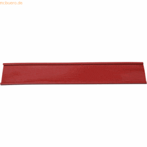 Ultradex Einsteckschiene magnetisch 210x34mm rot VE=1 Stück