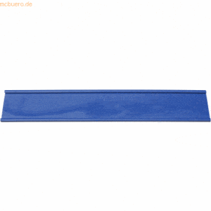 Ultradex Einsteckschiene magnetisch 210x34mm blau VE=1 Stück