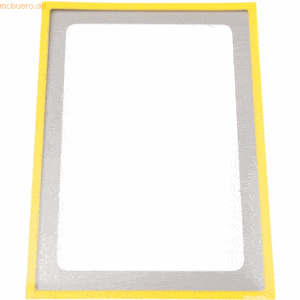 Ultradex Infotasche magnetisch für DIN A4 312x225mm VE=1 Stück gelb