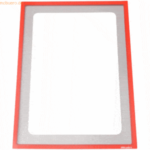 Ultradex Infotasche magnetisch für DIN A4 312x225mm VE=1 Stück rot