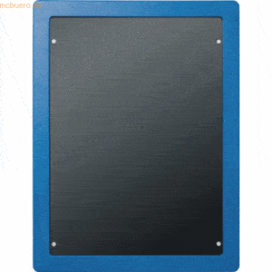 Ultradex Ultra-Sichtrahmen Magnetverschluss für A4 250x330mm blau VE=5