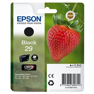 EPSON 29 / T2981 schwarz Tintenpatrone