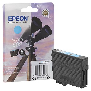 EPSON 502/T02V24 cyan Tintenpatrone