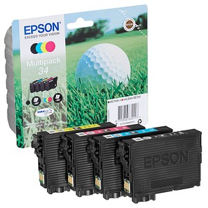 4 EPSON 34 / T3466 schwarz