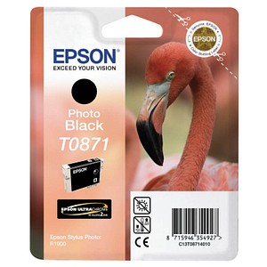 EPSON T0871 Foto schwarz Tintenpatrone