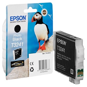 EPSON T3241 Foto schwarz Tintenpatrone