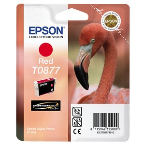 EPSON T0877 rot Tintenpatrone