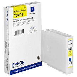 EPSON T04C4L gelb Tintenpatrone