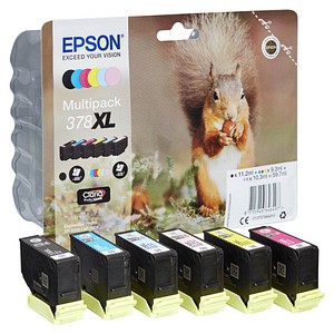 6 EPSON 378XL/T37984 schwarz