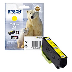 EPSON 26 / T2614 gelb Tintenpatrone